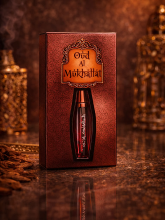 Oud Al Mukhallat Attar ( Luxury oriental fragrance in an elegant bottle )