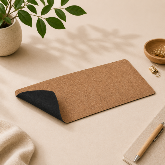 Premium Cork Desk Mat – Eco-Friendly Anti-Slip Office & Laptop Desk Pad